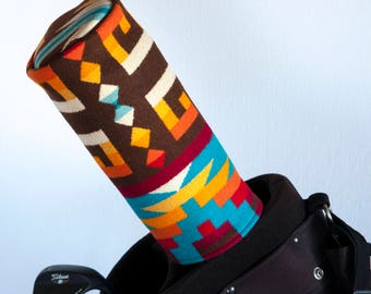 Golf Club Covers, Golf Head Covers, Golf Driver Head Cover, Golf Headcover, Golf Accessory, Pendleton Wool Golf Club Driver Headcover