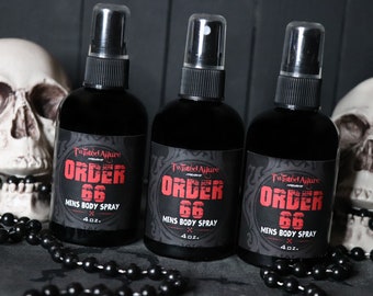 Order 66 Men's Body Spray | Body Spray | Cologne | Men's cologne | Star Wars |spray mist