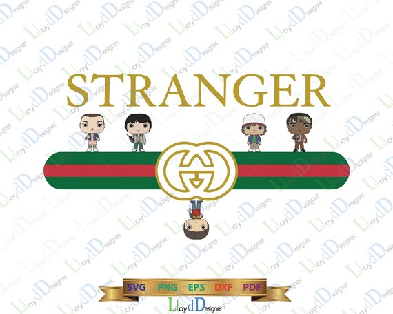 Download Stranger Gucci SVG Stranger Thing svg Stranger Things kids svg