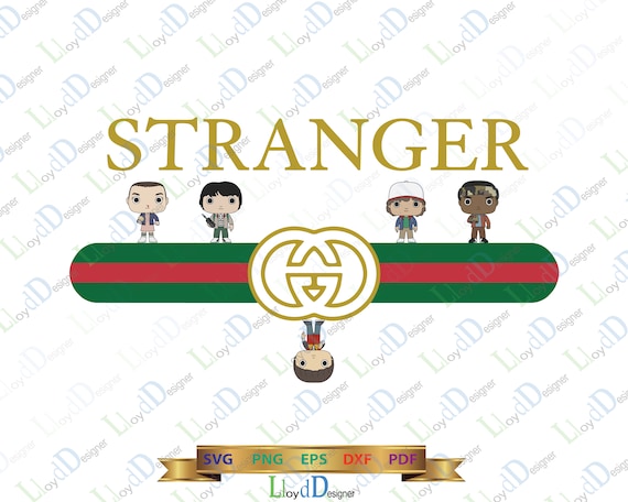 Download Stranger Gucci SVG Stranger Thing svg Stranger Things kids svg