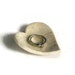Christmas Gift for Friend - Heart Ring Dish - Jewellery Holder - Mother of Pearl - 30th Wedding Anniversary Gift, pottery anniversary gifts