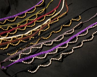 Macrame anklet / / Macrame Anklet