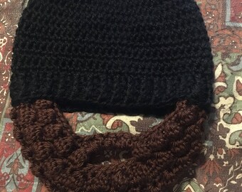 Ready to ship bearded beanie