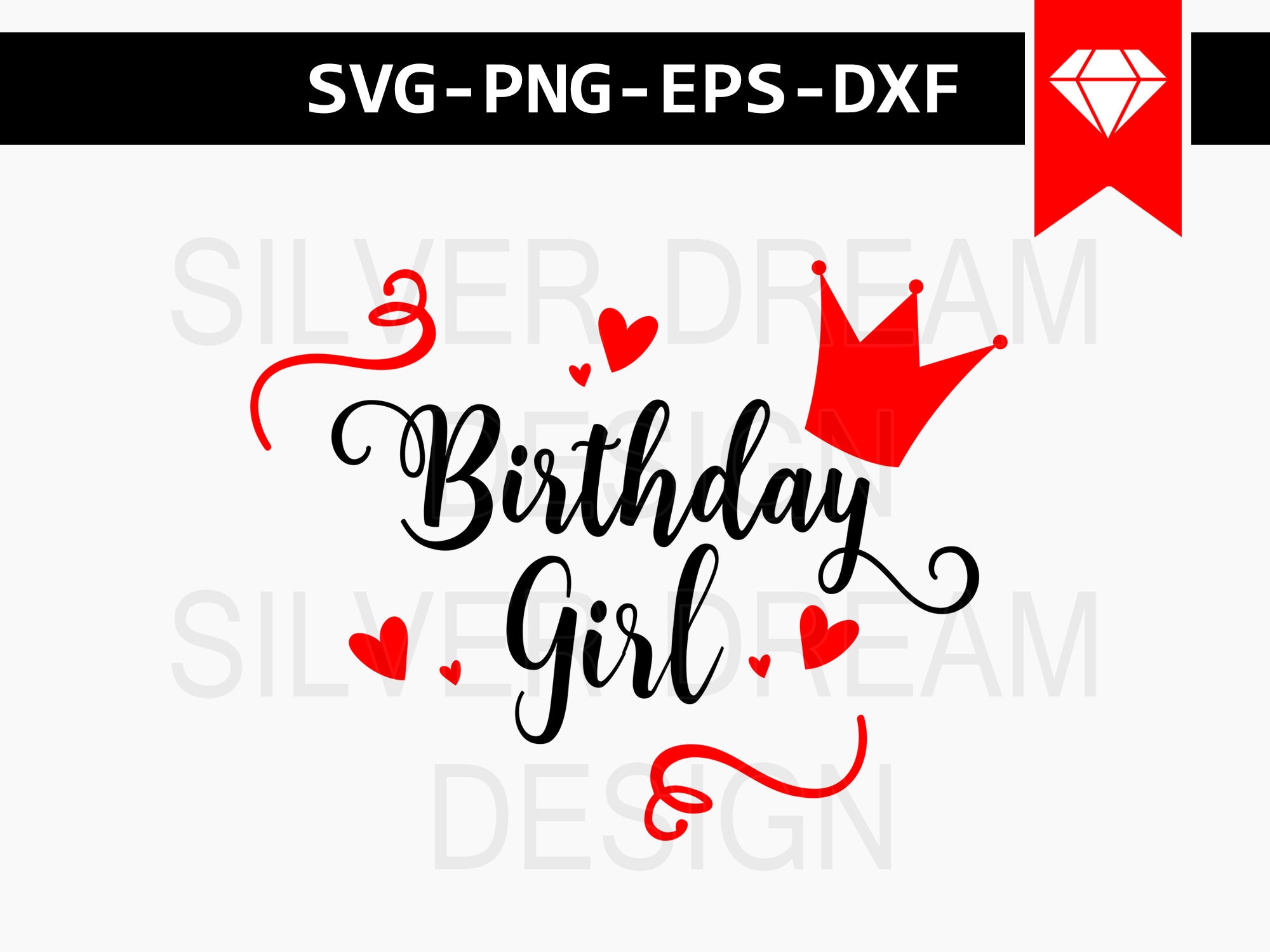 Download birthday girl svg file birthday princess birthday shirt svg