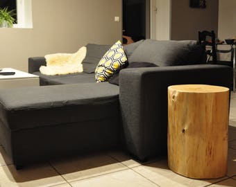 Raw wood, NORMA natural tree trunk Table, side table end table, stool, log, tree stump table, low table, coffee table