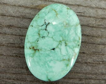 Nevada Variscite Cabochon, Candelaria Mine - De-Stash Stone Sale - 25mm x 18mm, Jewelry Making Supplies, Cab, Gem, Gemstone