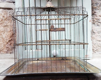Vintage Hendryx Bird Cage