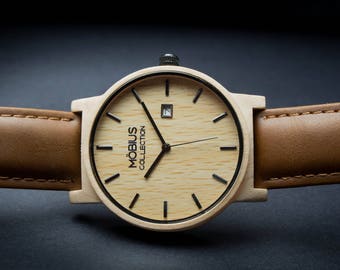 Maple Wood Watch - Möbius Timepiece