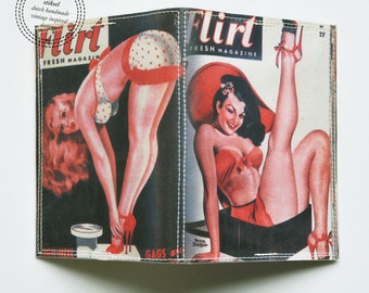 Passport Cover - vintage pin up