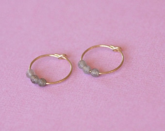 Labradorite earrings / labradorite earrings