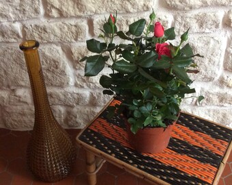 Vintage 1960/70 Brown retro vase