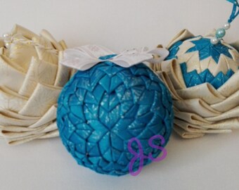 Fabric Christmas ornaments