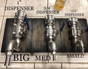 Stainless Steel Liquor Dispenser Valve ONLY