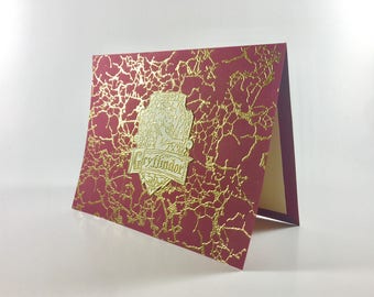 Gryffindor Hogwarts House Greeting Card