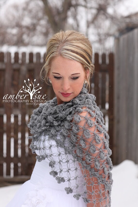 bridal shawl winter