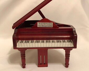 Dollhouse Miniature 1” Scale Piano