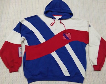 vintage SWEATER HOODIES world cup footbal usa 1994 colour block fits to size xL