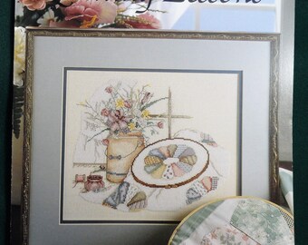 Quilting Lessons Cross Stitch Pattern Leaflet Leisure Arts 605 by Paula Vaughan
