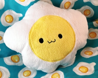 Egg Plush! Kawaii food plush cute plushie stuffed animal