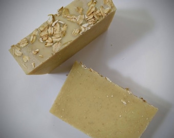 Oatmeal & Almond: Bar Soap, Cold Process Soap, Castile Soap, Vegan Soap, Olive Oil Soap