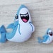 Shark Stuffie ITH Embroidery Pattern