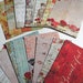 Vintage inspired cards - use for junk journals, planners, mixed media, and scrapbooks - embellishment cards
