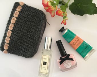 DIY DIGITAL DOWNLOAD Crochet purse wallet with hearts ( tutorial / pattern / how to )