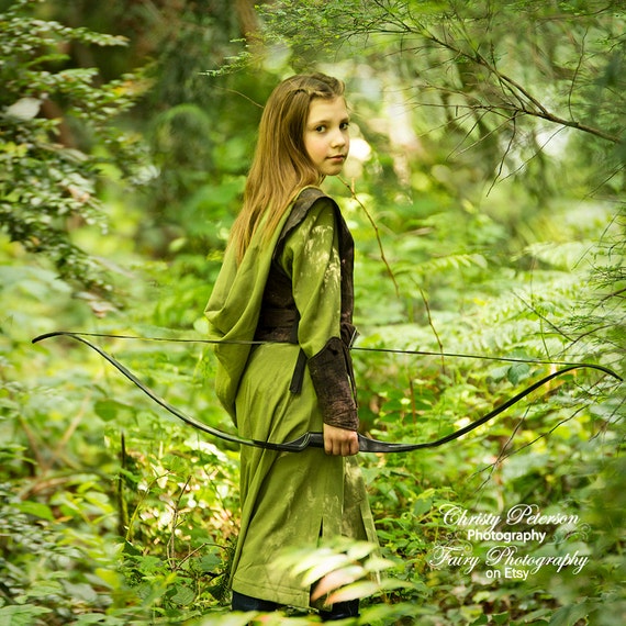 Preteen Girl's Tauriel The Warrior Elf Hobbit Costume: