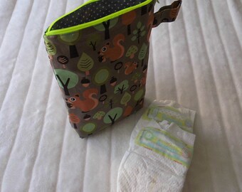 Wetbag Diaper bag wet bag squirrel
