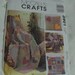 McCalls 3901 Rag Throws and Pillows Sewing Pattern - UNCUT