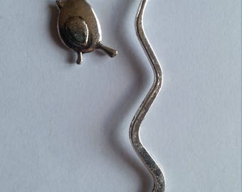 Tibetan silver Robin (National bird of England) Bookmark
