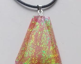 Aurora borealis northern lights necklace beautiful bespoke piece