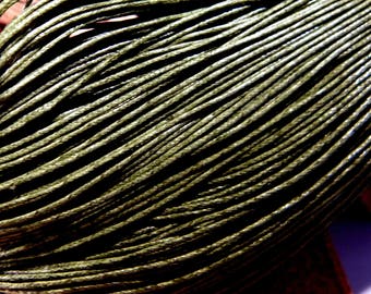 10 cotton thread 1 mm khaki 3 meter