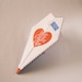 Printable Paper Airplane Valentines / Anniversary Card