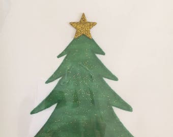 Glittered Christmas Cards(8 pack)