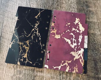 Planner DIVIDERS, Disc Bound Dividers, A5 Dividers, TUL Dividers, Arc Dividers, Levenger Dividers, ECLP Divider, Laminated Dividers
