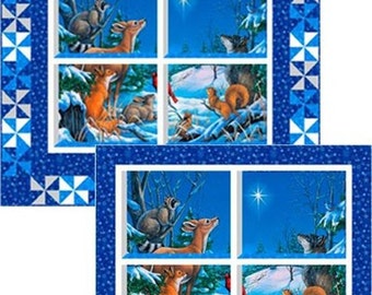 Window View Quilt Pattern by the pattern