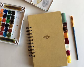 vintage smash book journal, junk journal, sketchbook