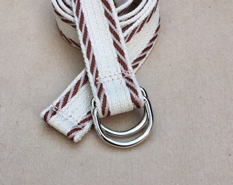 Vintage Canvas Belt Unisex