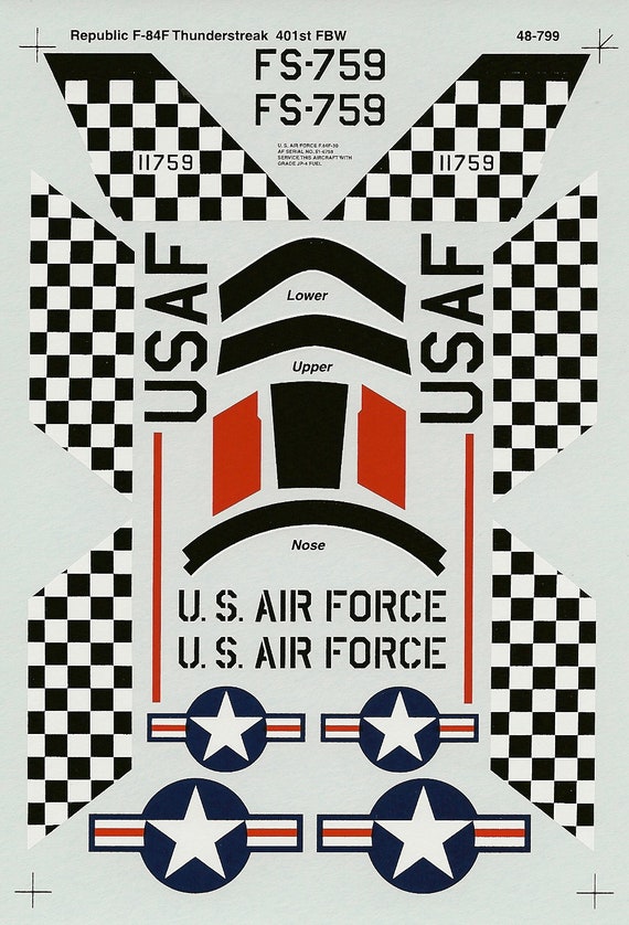 Image result for 1/48 F-84F decals