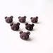 15mm x 12mm Brown Teddy Bear Head Shaped buttons, sewing, knitting, 6 pieces or 10 pieces, Baby button,plastic button,novelty Button