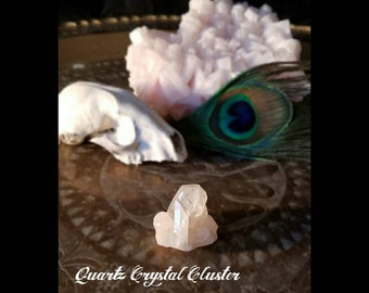 Quarts crystal cluster
