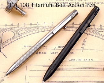 TiMaze-108 Titanium Bolt Action Pen 1.0