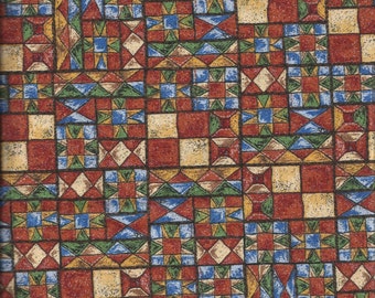 Southwestern Patchwork Cotton Fat Quarter Fabric