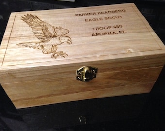 Scout Eagle Large Memory Box