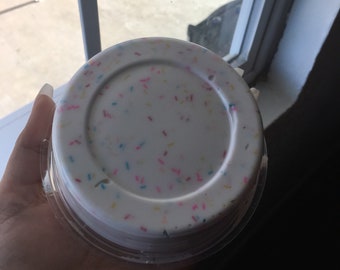 Birthday cake slime || thicky slime SCENTED