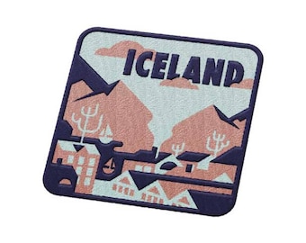 Reykjavik, Iceland Travel Patch