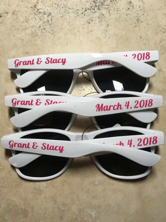 Custom Personalized Sunglasses LOTS of COLOR Options FUN