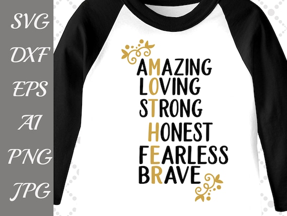 Download Mothers t shirt Svg: "AMAZING MOM SVG" Mom cut file,Love ...