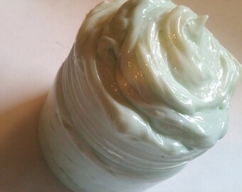 Acne whipped facial Scrub with white willow bark & tea tree oil